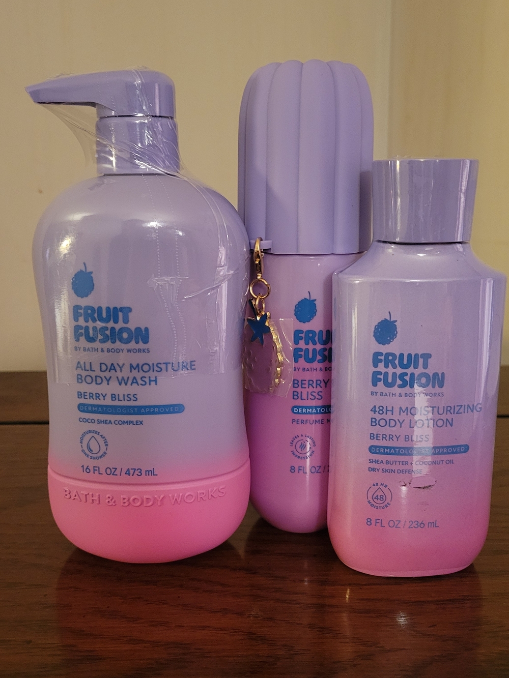 Bath & Body Works Fruit Fusion Berry Bliss Set